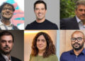 Rafael Marroquim, Igor Paulin, André Gustavo, Sérgio Montenegro Filho, Daniella Britto, Gilberto prazeres (esq. p/ dir.)