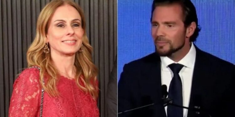 A advogada Viviane Barci de Moraes, mulher do ministro do STF, Alexandre de Moraes; e Daniel Vorcaro