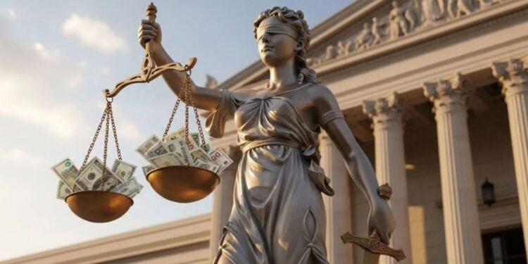 A cobrança atingiu os Tribunais de Justiça do DF, GO, MA, PR, RJ, RN E RO. Arte: Gazeta do Povo