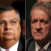 O ministro do STF, Flávio Dino; e o presidente nacional do PL, Valdemar Costa Neto