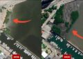 Área transformada supera 24 mil m². Imagens de satélite/bastidor.pe