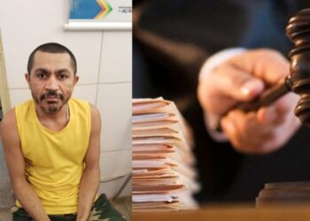 O réu confesso pelo assassinato de Beatriz Angélica, Marcelo da Silva.