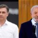 Os pré-candidatos à presidência da República, Flávio Bolsonaro (PL) e Lula (PT).