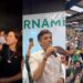 O pré-candidato a deputado federal Daniel Coelho (PSD), ao lado da governadora de PE, Raquel Lyra (PSD).
