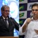 O atual presidente do PSDB-PE, Nilton Mota; e o presidente destituído, Frederico Loyo.
