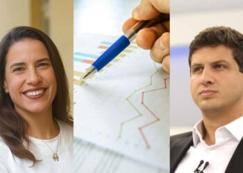A governadora Raquel Lyra (PSD) e o ex-prefeito João Campos (PSB)