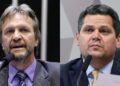 Pedro Uczai (SC) e Davi Alcolumbre (União Brasil-AP)
