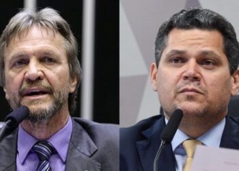 Pedro Uczai (SC) e Davi Alcolumbre (União Brasil-AP)