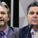 Pedro Uczai (SC) e Davi Alcolumbre (União Brasil-AP)