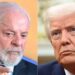 O presidente do Brasil, Luís Inácio Lula da Silva, e o dos EUA, Donald Trump