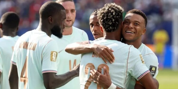 Mbappé e Dembélé decidem em 6 min e vence Marrocos