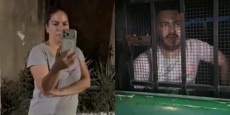 A Major da PM Dyanna Vieira de Oliveira e Társis Araújo