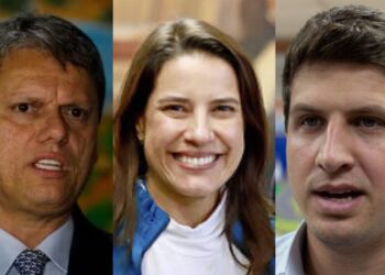 Tarcísio de Freitas, Raquel Lyra e João Campos