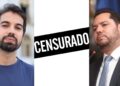 O jornalista Manoel Medeiros e o presidente da Câmara de Vereadores do Recife, Romerinho Jatobá (PSB)