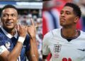 O atacante francês Kylian Mbappé e o meia Jude Bellingham