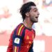 Ferran Torres celebra gol da Espanha sobre a Argentina na final da Copa do Mundo