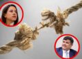 Raquel Lyra (PSD) e Eduardo da Fonte (PP)