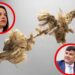 Raquel Lyra (PSD) e Eduardo da Fonte (PP)