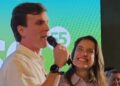 Miguel Coelho e Raquel Lyra