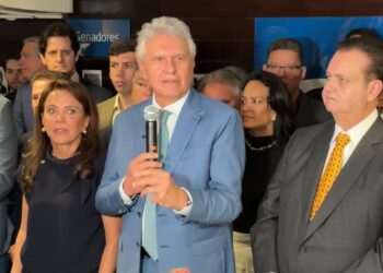 Ronaldo Caiado anuncia Gilberto Kassab como vice na chapa