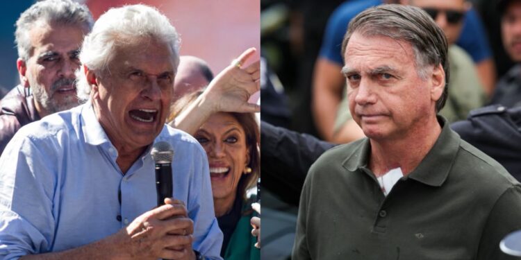 Ronaldo Caiado e Jair Bolsonaro