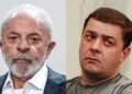 O presidente Luiz Inácio Lula da Silva (PT) e seu filho Fabio Luis Lula da Silva, conhecido como "Lulinha"