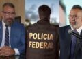Ex-chefe da Polícia Civil Marcus Amim e o ex-prefeito de Belford Roxo Marcio Canella