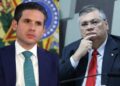 O presidente da Câmara, Hugo Motta (Republicanos-PB) e o ministro do STF Flávio Dino