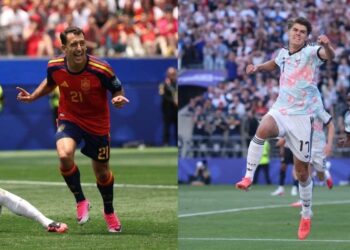 Espanha e Bélgica se enfrentam pela Copa do Mundo