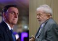 O ex-presidente Jair Bolsonaro e o presidente Lula
