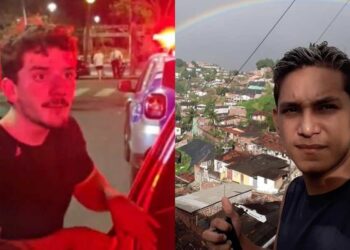Gabriel Graciliano Guerra de 19 anos atropelou o jovem Alex Nunes Viana