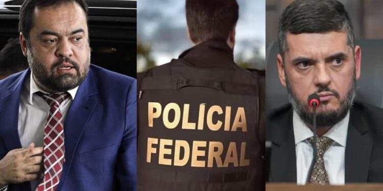 O ex-governador Claudio Castro e o ex-deputado Rodrigo Bacellar