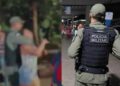 Policial militar é filmado agredindo mulher que participava de protesto no Recife