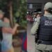 Policial militar é filmado agredindo mulher que participava de protesto no Recife