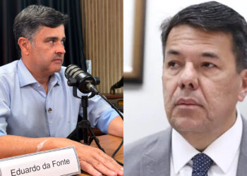 Os candidatos ao senado, Eduardo da Fonte (PP) e Mendonça Filho (PL)