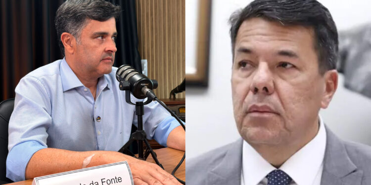 Os candidatos ao senado, Eduardo da Fonte (PP) e Mendonça Filho (PL)
