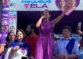 A candidata reforçou que independentemente de partido, o que mais importa é a parceria em prol do desenvolvimento do estado