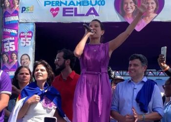 A candidata reforçou que independentemente de partido, o que mais importa é a parceria em prol do desenvolvimento do estado