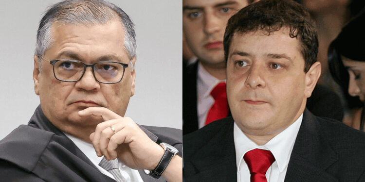 O ministro do STF, Flávio Dino e Lulinha, filho do presidente Lula