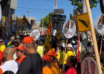 A atividade faz parte da agenda do primeiro dia oficial de campanha eleitoral