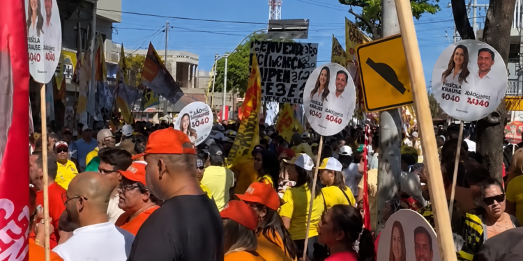 A atividade faz parte da agenda do primeiro dia oficial de campanha eleitoral