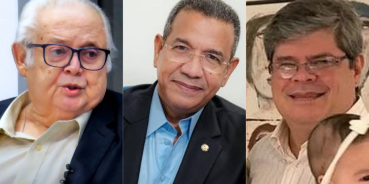 Ex-deputado Pedro Corrêa, ex-juiz Luiz Rocha e Fábio Corrêa