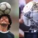 Bola usada por Diego Maradona foi vendida por 2,5 milhões de libras