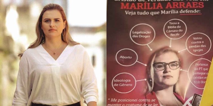 Episódio contra Marília Arraes ocorreu nas eleições municipais de 2020