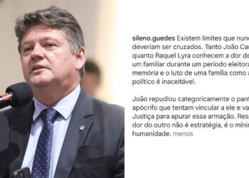 Sileno Guedes, presidente da sigla, se pronunciou nas redes sociais