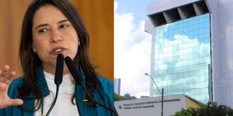 Raquel Lyra só fez o registro oficial de sua candidatura no dia 5
