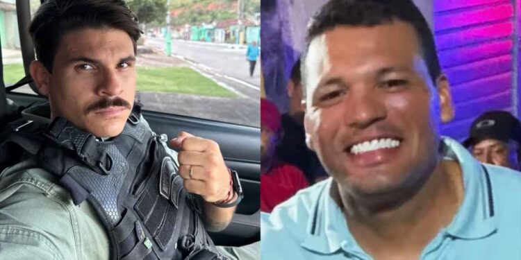 Mateus Silva Almeida Canabarro e Nykollas Matheus de Lima Santos (Da esq. p/ dir.)