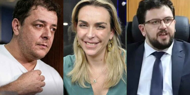 Roberta Luchsinger, Lulinha e Marcola (Da esq. p/ dir.)
