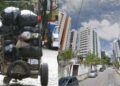 Moradores da Rua Aviador Severiano Lins fazem a denúncia
