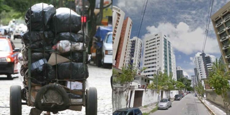 Moradores da Rua Aviador Severiano Lins fazem a denúncia